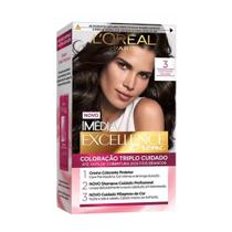 Loreal Imedia Excellence Coloração 3 Castanho Escuro