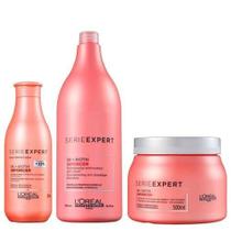 Loreal Inforcer Shampoo 1,5 Litro Condicionador 200 ml e Máscara 500 ml