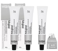 Loreal Kit 3 Coloração Majirel 6.0 Louro Escuro Nat. Profundo 50g