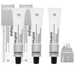 Loreal Kit 3 Coloração Majirel 7 Louro 50g Loreal Kit 3 Coloração Majirel 7 Louro 50g
