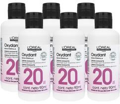 Loreal Kit 6 Água Oxigenada 20 Volumes 90 ml Loreal Kit 6 Água Oxigenada 20 Volumes 90 ml