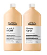 Loréal Kit Shampoo + Condi Absolut Repair Gold Quinoa 1,5l