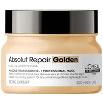 Loreal mascara capilar profissional golden absolut repair gold quinoa + protein 250g