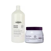 Loreal metal detox shampoo 1500ml + mascara 500g Loreal metal detox shampoo 1500ml + mascara 500g