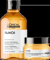 Loreal Nutrioil Kit - Shampoo 300Ml + Máscara 250Ml Loreal Nutrioil Kit - Shampoo 300Ml + Máscara 250Ml