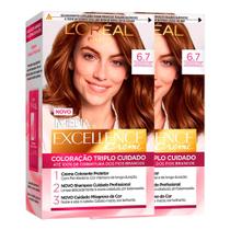LOréal Paris Coloração Imédia Excellence Kit - 6.7 Chocolate