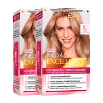 LOréal Paris Coloração Imédia Excellence Kit - 8.1 Louro Sueco LOréal Paris Coloração Imédia Excellence Kit - 8.1 Louro Sueco
