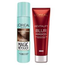 LOréal Paris Magic Blur Kit - Corretivo Castanho Claro + Aperfeiçoador