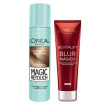 LOréal Paris Magic Blur Kit - Corretivo Louro Escuro + Aperfeiçoador LOréal Paris Magic Blur Kit - Corretivo Louro Escuro + Aperfeiçoador