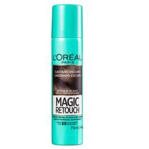 Loréal Paris Magic Retouch Castanho Escuro - Corretivo de Raiz 75ml Loréal Paris Magic Retouch Castanho Escuro - Corretivo de Raiz 75ml