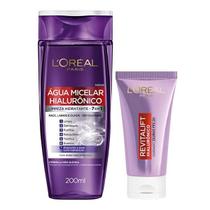 Loreal Paris Revitalift Hialuronico Agua Micelar 200ml e Hidratante Preenchedor 25g Loreal Paris Revitalift Hialuronico Agua Micelar 200ml e Hidratante Preenchedor 25g