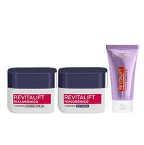 Loreal Paris Revitalift Hialuronico Dia e Noite 49g e Hidratante 25g Loreal Paris Revitalift Hialuronico Dia e Noite 49g e Hidratante 25g