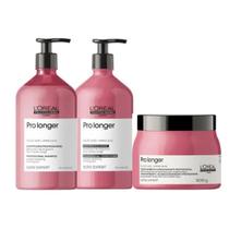 Lóreal Pro Longer Kit Shamp 750ml + Cond 750ml + Másc 500g Lóreal Pro Longer Kit Shamp 750ml + Cond 750ml + Másc 500g