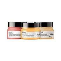LOreal Professionnel Absolut Repair Gold NutriOil Inforcer Kit Tratamento Capilar 3 Produtos
