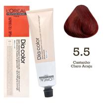 Loreal Professionnel Dia Color 5.5 Castanho Claro Acaju - Tonalizante 60g