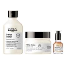 LOréal Professionnel Metal Detox Kit Shampoo + Máscara + Óleo Concentrado