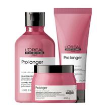 LOréal Professionnel Pro Longer Kit - Shampoo + Condicionador + Máscara
