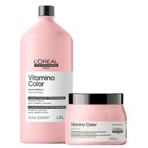 LOreal Professionnel Serie Expert Vitamino Color Condicionador 1500ml e Mascara 500g
