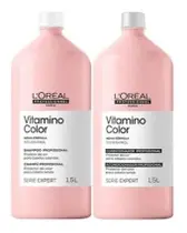 Loreal Shampoo E Condicionador 1500Ml Vitamino Color