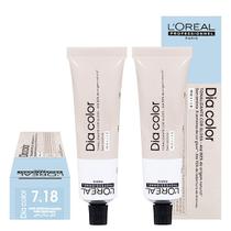 Loreal Tonalizante c/2 Dia Color 7.18 Louro Acinzentado Marrom 60g