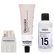Loreal Tonalizante Dia Color 1 Preto 60g Rev. 15 vol. Loreal Tonalizante Dia Color 1 Preto 60g Rev. 15 vol.
