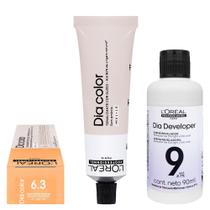 Loreal Tonalizante Dia Color 6.3 Louro Escuro Dourado 60g Rev. 9 vol. Loreal Tonalizante Dia Color 6.3 Louro Escuro Dourado 60g Rev. 9 vol.