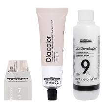 Loreal Tonalizante Dia Color 7 Louro 60g + Rev. 9 vol. 120 ml Loreal Tonalizante Dia Color 7 Louro 60g + Rev. 9 vol. 120 ml