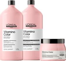 Loreal Vitamino Color Kit - Sh 1,5l + Cond 1,5l + Másc 500ml Loreal Vitamino Color Kit - Sh 1,5l + Cond 1,5l + Másc 500ml