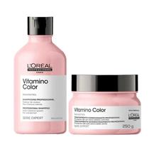 Loreal Vitamino Color Kit Shampoo 300ml + Máscara Capilar 250ml Loreal Vitamino Color Kit Shampoo 300ml + Máscara Capilar 250ml