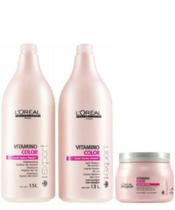 Loreal Vitamino Color Kit Shampoo + Condicionador + Máscara