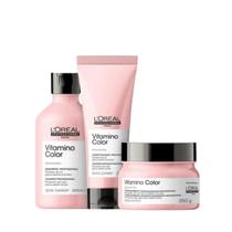Loreal Vitamino Color Sh 300ml + Cond 200ml + Masc 250ml