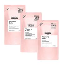 Loreal Vitamino Color Sh Refil 240ml - 3 Unidades