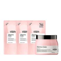 Loreal Vitamino Color Sh Refil 240ml 3 Unidades + Masc 500ml