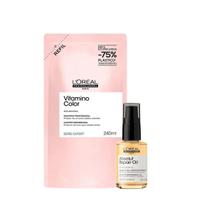 Loreal Vitamino Color Sh Refil 240ml + Óleo 30ml