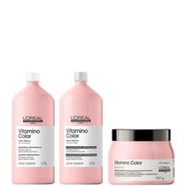 Loreal Vitamino Color Shampoo Condicionador 1,5 Mascara 500g Loreal Vitamino Color Shampoo Condicionador 1,5 Mascara 500g