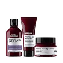 Loreal Vitamino Color Spectrum Sh Purple 300ml + Cond 200ml + Masc 250ml