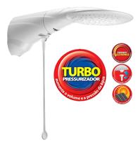 Lorenzetti Advanced Turbo Multitemperaturas Chuveiro Turbo 220v x 7500w Cor Branco