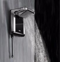 Lorenzetti ducha elétrica acqua star ultra preto/cromado 6800w - 220v