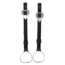 Loro Fabricado em Couro com Fivela e Estribo EV Montaria 28093