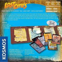 Lost Cities Archaeological Exploration, jogo de tabuleiro para 2 jogadores - SANLIN BEANS