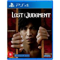 Lost Judgment Edição Padrão Playstation 4 Sega Mídia Física