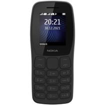 Lote 05 celular nokia 105 2g nk093 dual mp3 radio fm lanterna preto