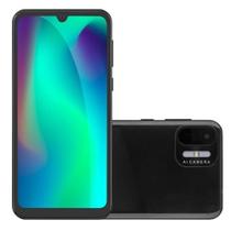 Lote 05 smartphones multilaser f max 2 64gb 6.1 8mp 1gb ram preto p9165