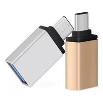Lote 10 adaptador otg fêmea usb 3.0 para macho tipo c mb