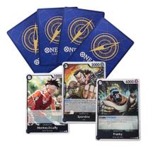 Lote 100 Unidades Carta One Piece Card Game Original Sem Repetidas Bandai Anime Luffy