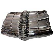 LOTE 20unid FRISO GRADE DIANTEIRA CELTA PRISMA 2008 a 2010 CROMADO ORIGINAL sem EMBLEMA