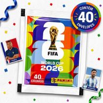 Lote 40 Pacotinhos Copa do Mundo 2026 280 Figurinhas Melhor Preço