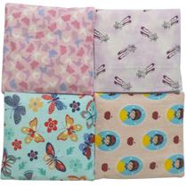 Lote com 4 Bolsas Térmicas para Cólica em Bebê - Estampas Femininas