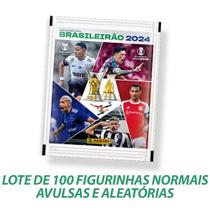 Lote De 100 Figurinhas Normais Brasileirão 2024 - AULSAS E ALEATÓRIAS