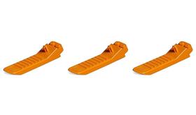 Lote de acessórios LEGO Orange Brick and Axel Separator Tool x3